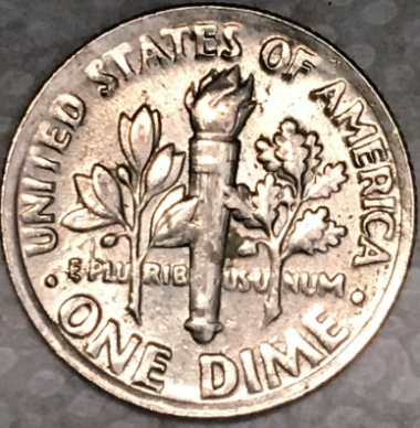 1988-P-Dime-With-All-Kinds-Of-Added-Features.